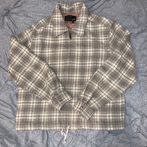 Vintage Zip Up Flannel